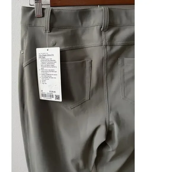 Lululemon City Sleek slim fit high raise pant women's size 29 brand new - Picture 6 of 8
